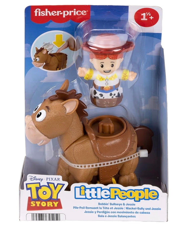 Fisher Price Little People Disney Toy Story Bobbin’ Bullseye & Jessie