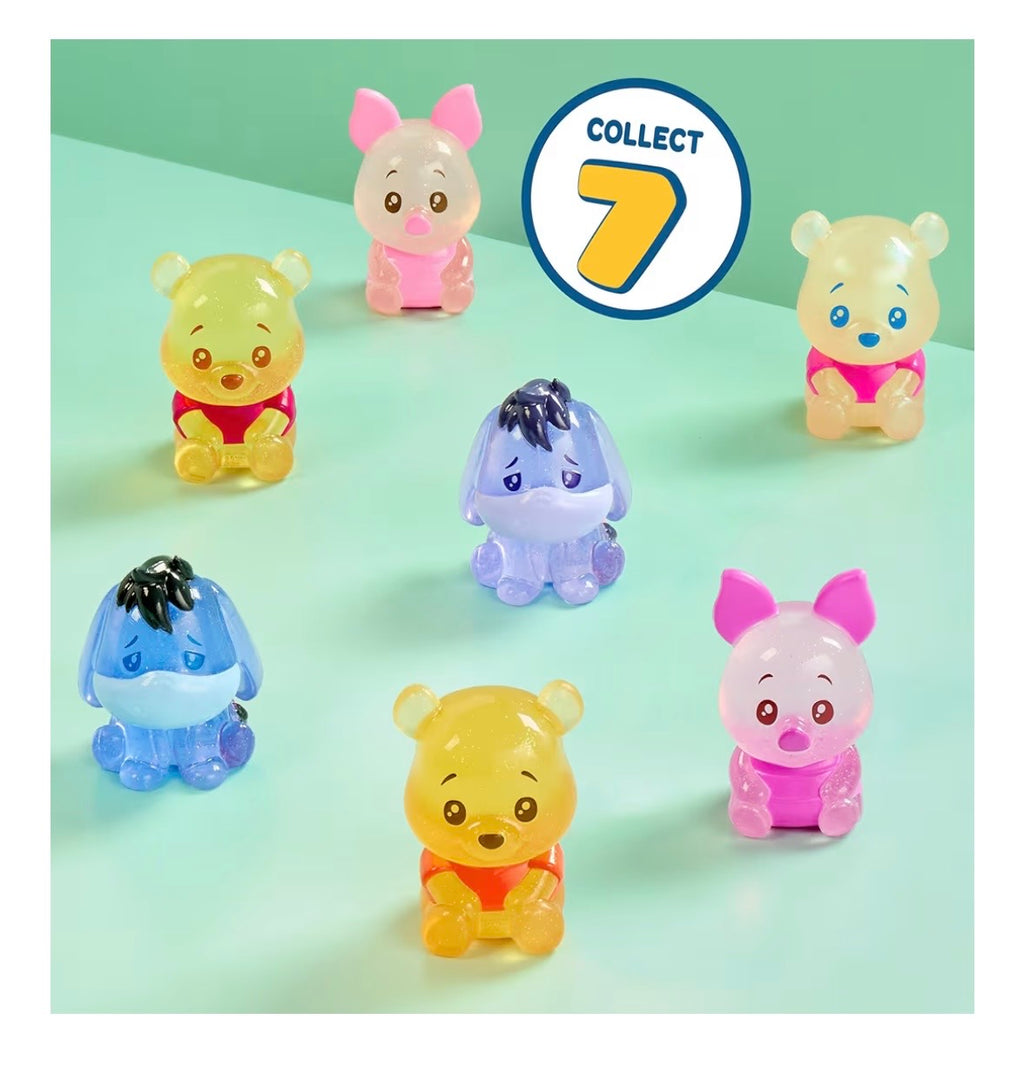 Winnie the Pooh Beary Cute Squishy Figure Capsules
