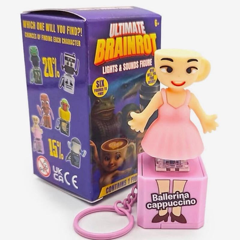 Ultimate Brainrot Lights and Sounds Figures Blind Assortment. One Supplied