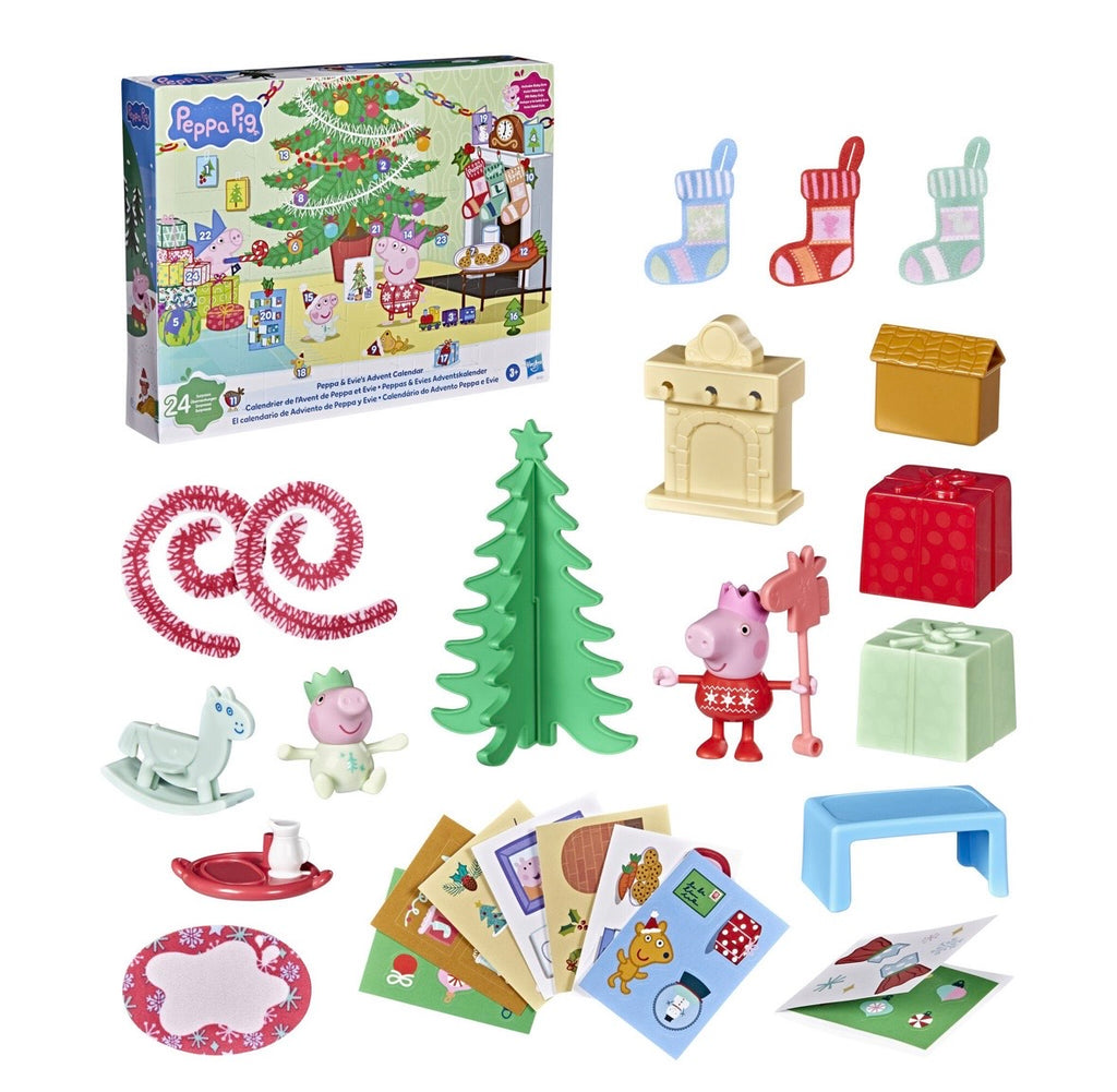 Peppa and Evie's Advent Calendar