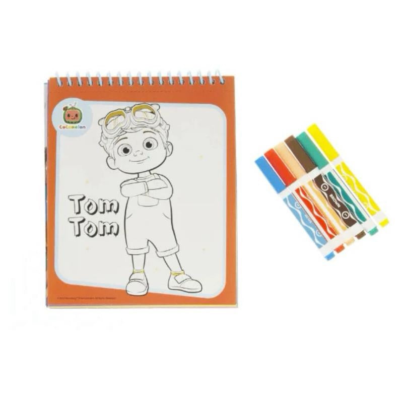 Cocomelon Carry Along Colour by Numbers Set