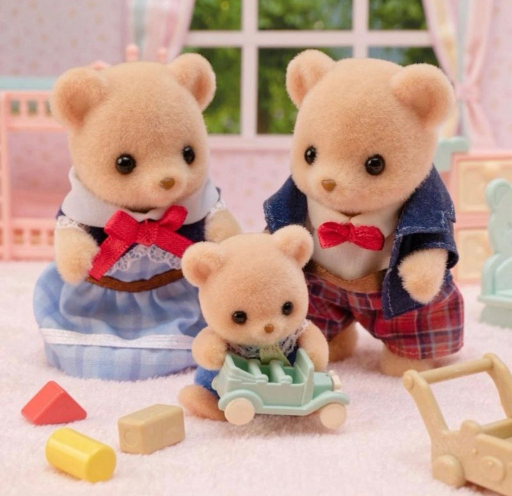 Sylvanian Families - Biscuit Bear Family 5851