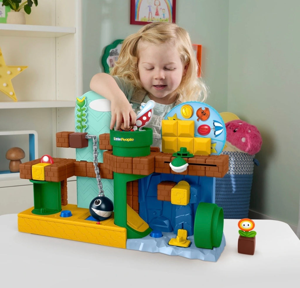 Fisher-Price Little People My Mario Mario's Adventure Playset