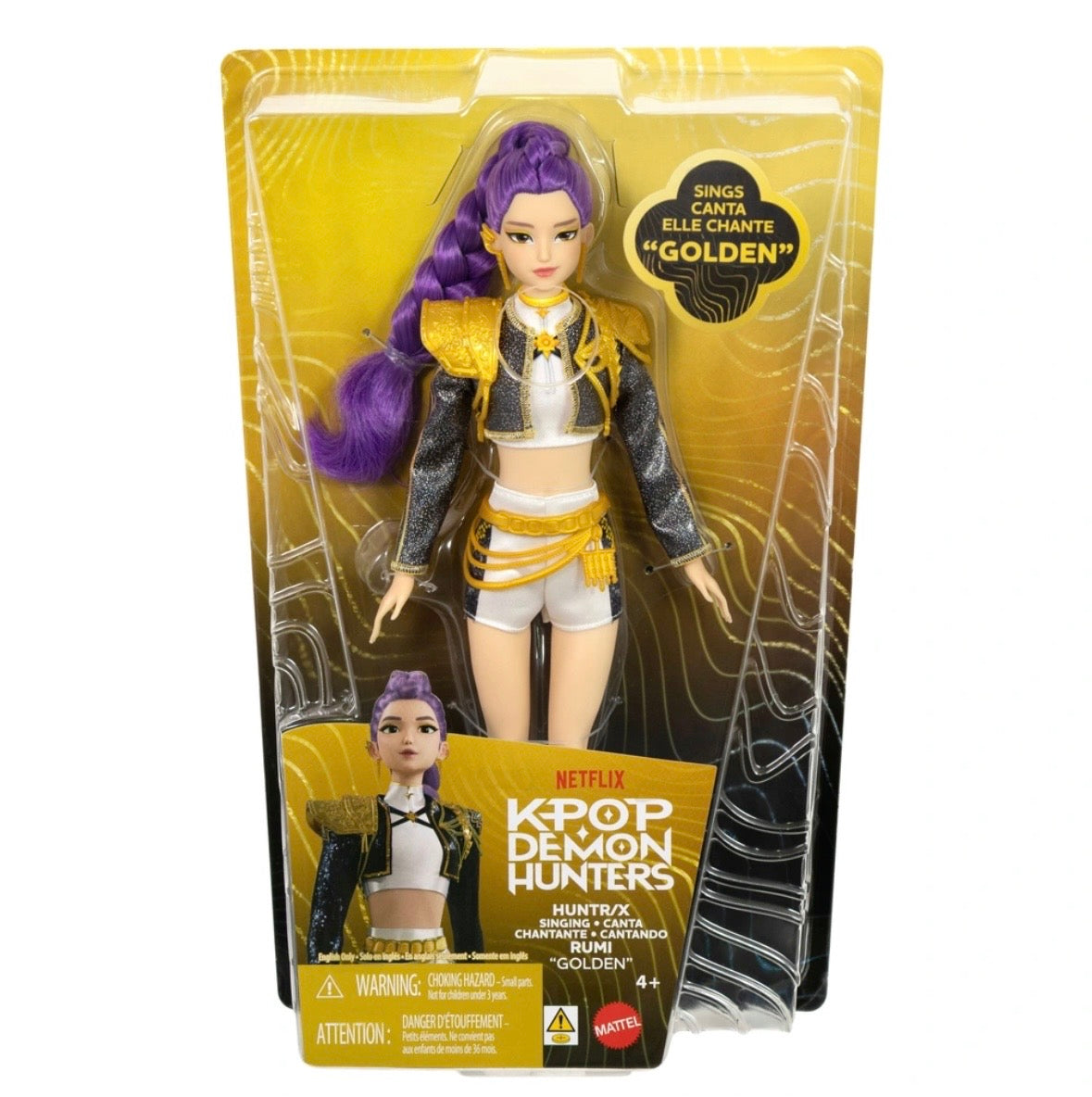 KPop Demon Hunters ‘Golden’ Singing Rumi Doll