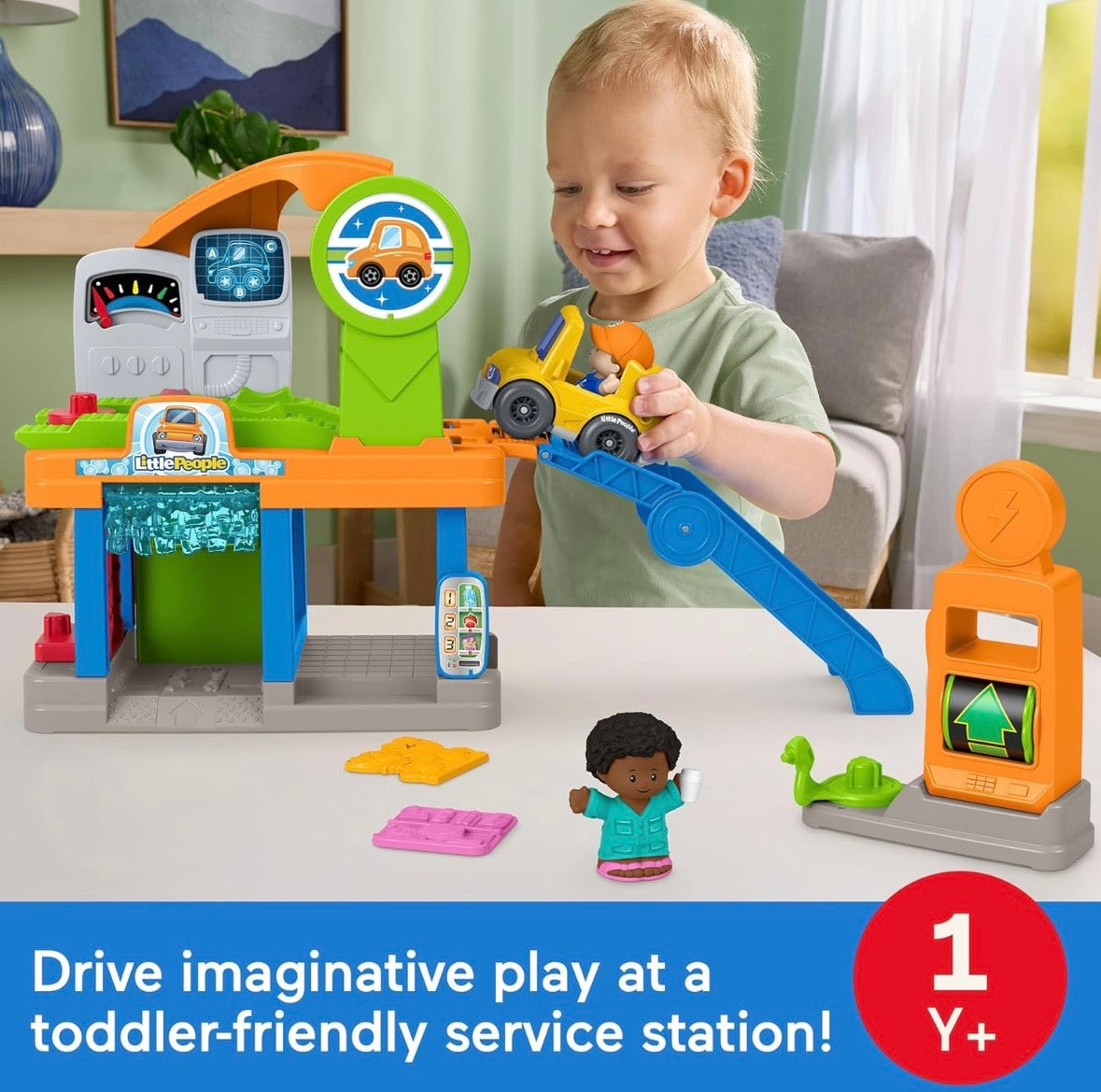 PRE-ORDER DUE 3/8/26: Fisher Price Little People Fillin’ Fun Service Station