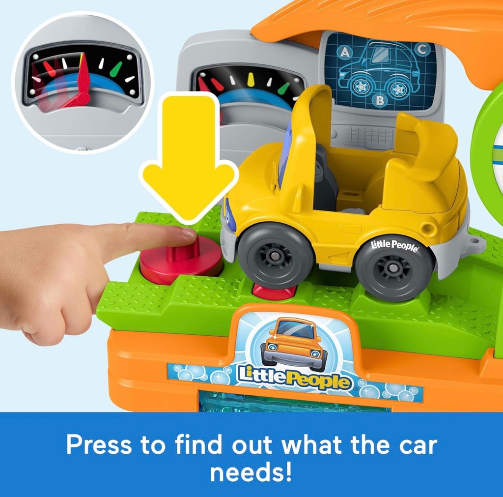PRE-ORDER DUE 3/8/26: Fisher Price Little People Fillin’ Fun Service Station
