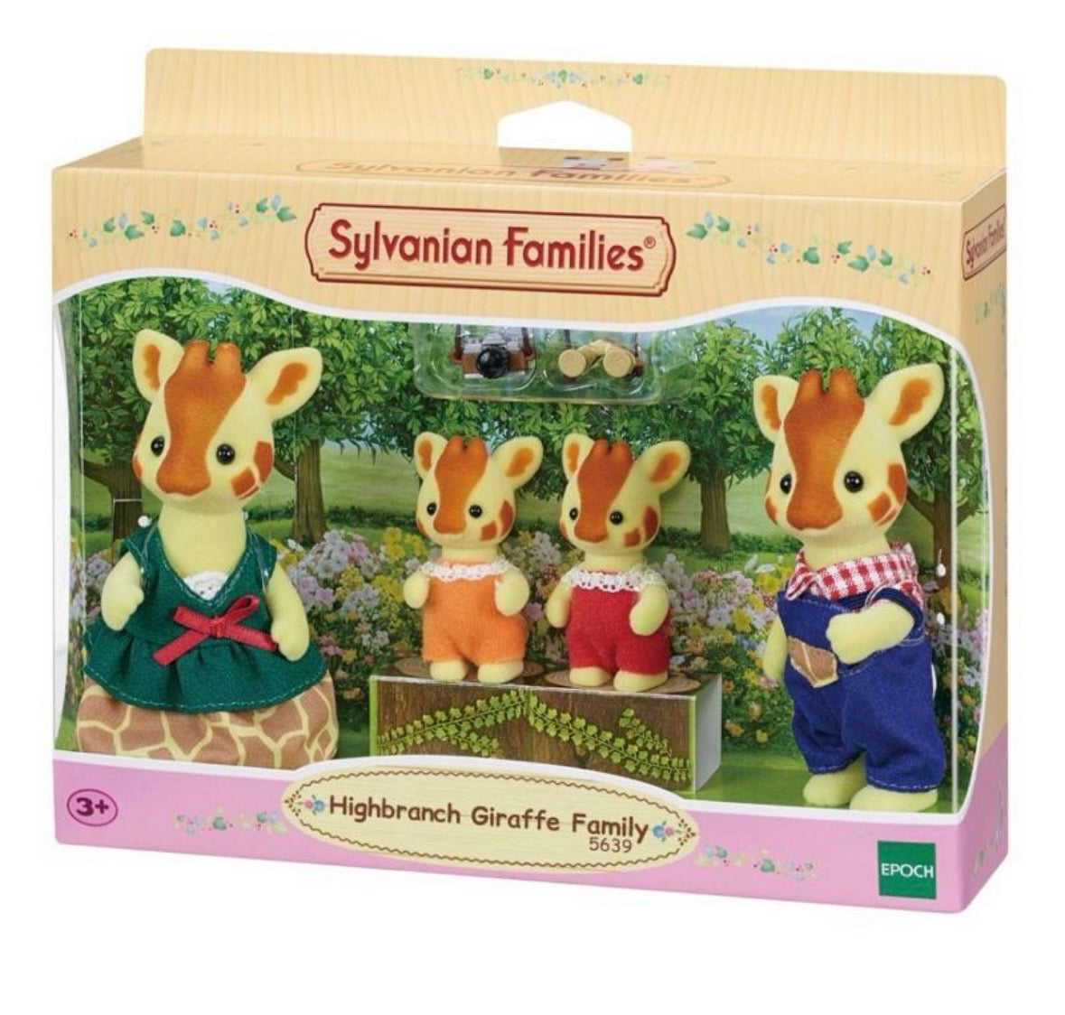 Sylvanian Families - Highbranch Giraffe Family 5639