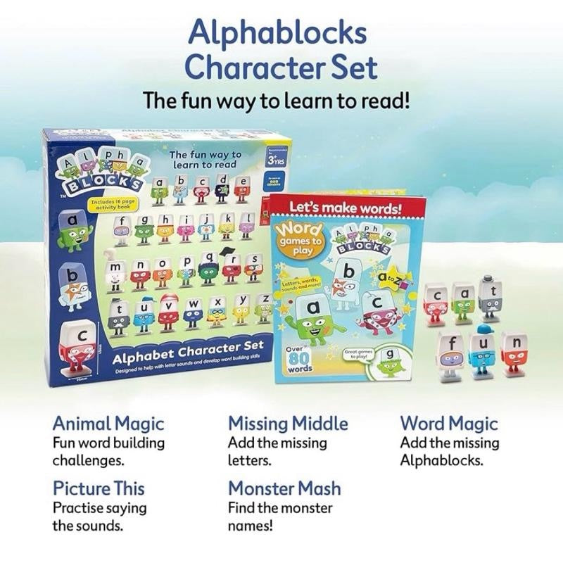 Alphablocks Alphabet Character Set