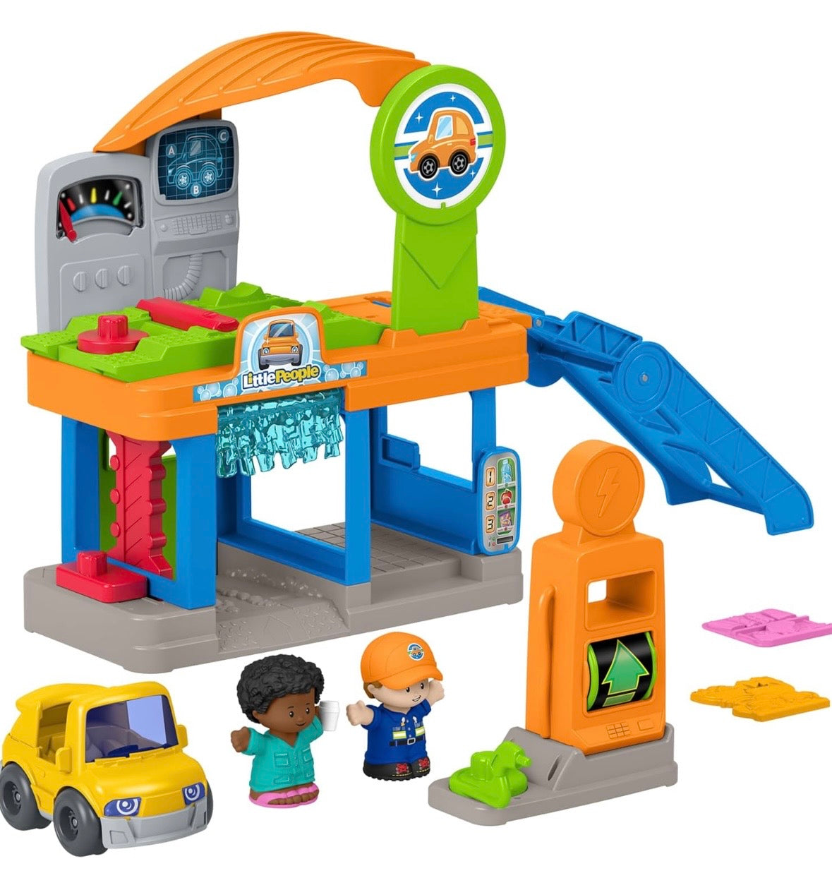 PRE-ORDER DUE 3/8/26: Fisher Price Little People Fillin’ Fun Service Station