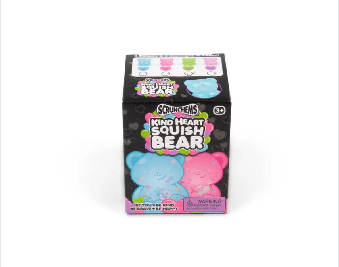 Scrunchems Kind Heart Squish Bear. One supplied