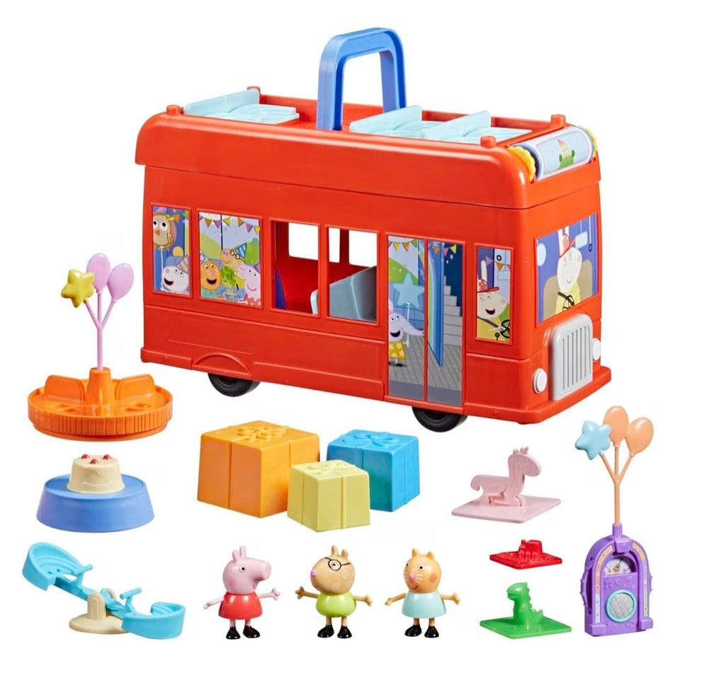 Peppa Pig Peppas 2 in 1 Party Bus