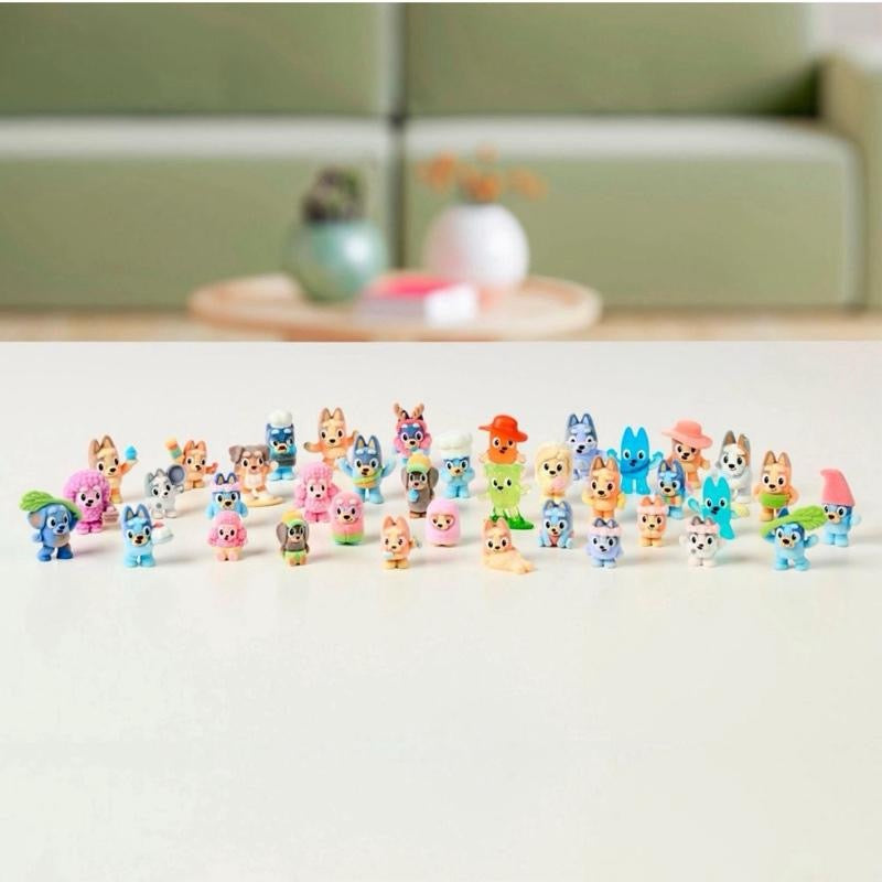 Bluey Fuzzies Blind Box 2 Figure Pack Assortment. One supplied