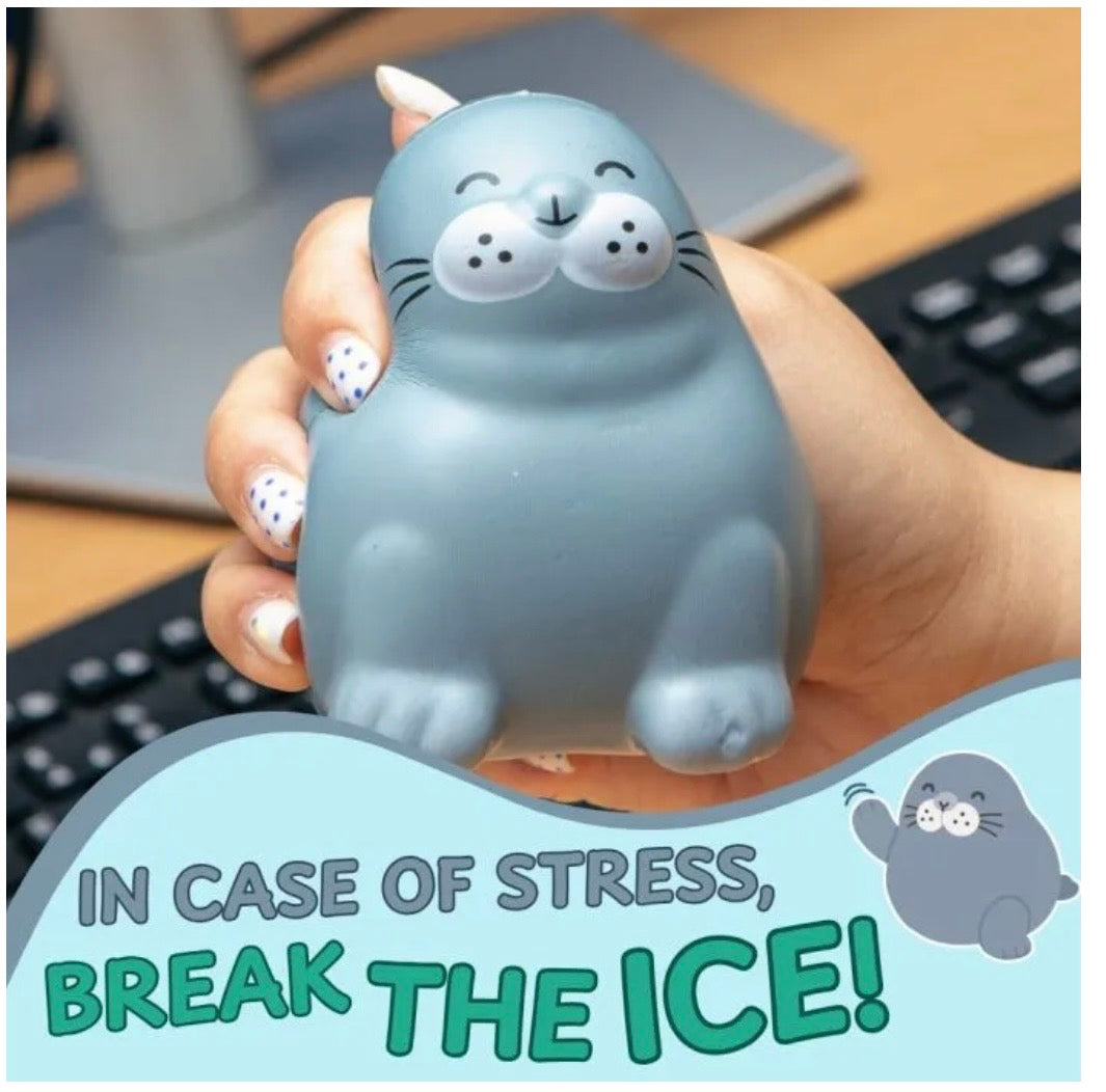 Break The Ice Chonky Seal Stress Toy