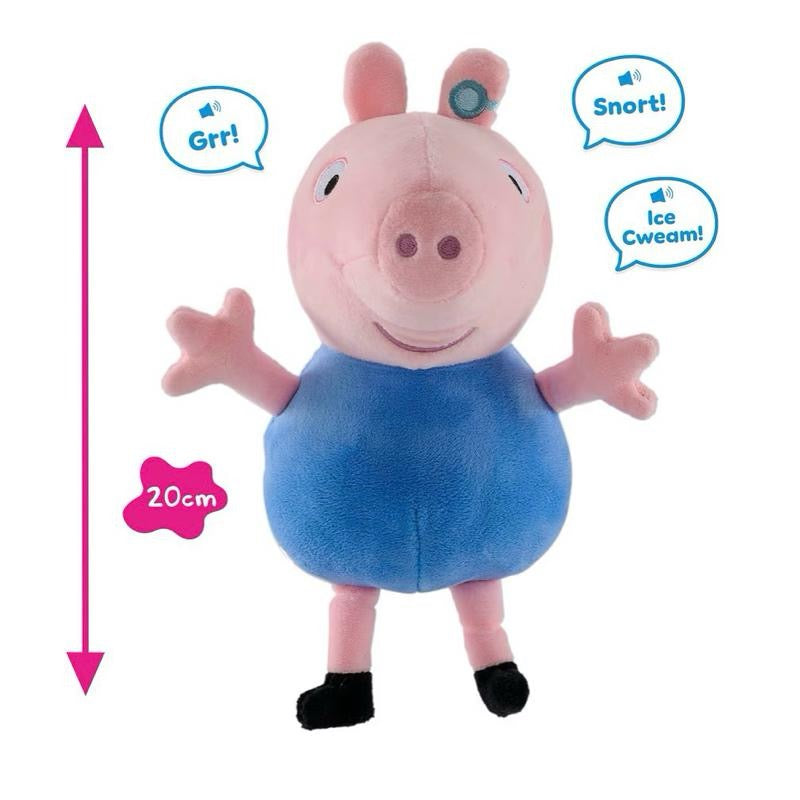 Peppa Pig Talking George Soft Toy