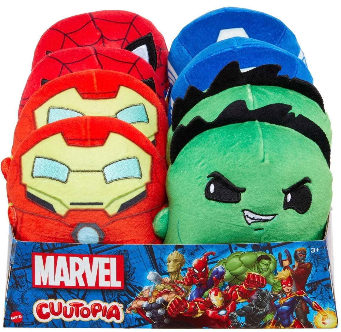 Marvel Cuutopia Plush Soft Toy. One Supplied