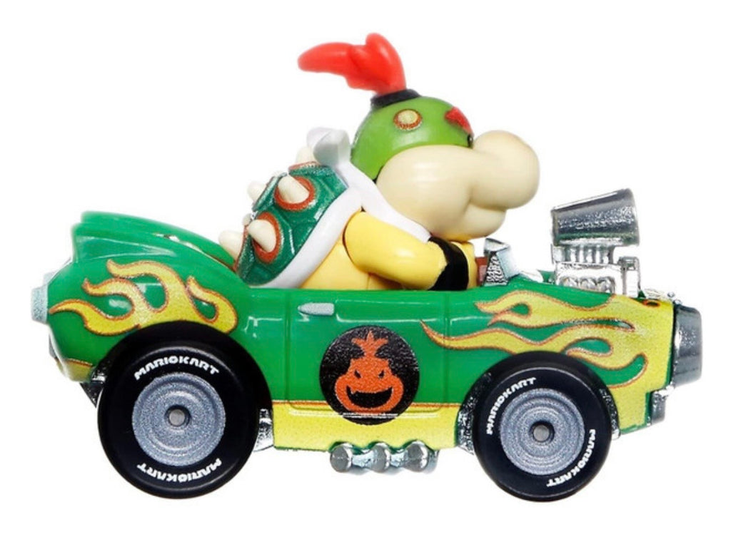 Hot Wheels Mario Kart BOWSER JR. (Flame Flyer) 1:64 Die-Cast Car
