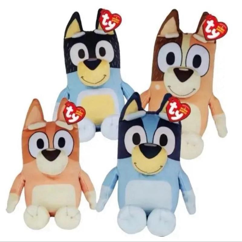 TY Beanie Babies Bluey Family Character Plush. Each Sold Separately