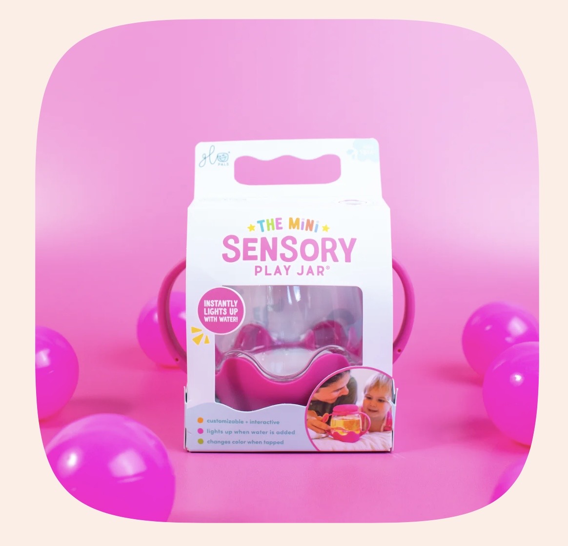 Glo Pals Mini Sensory Jar