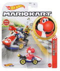 Hot Wheels Mario Kart RED YOSHI (Standard Kart) 1:64 Die-Cast Car