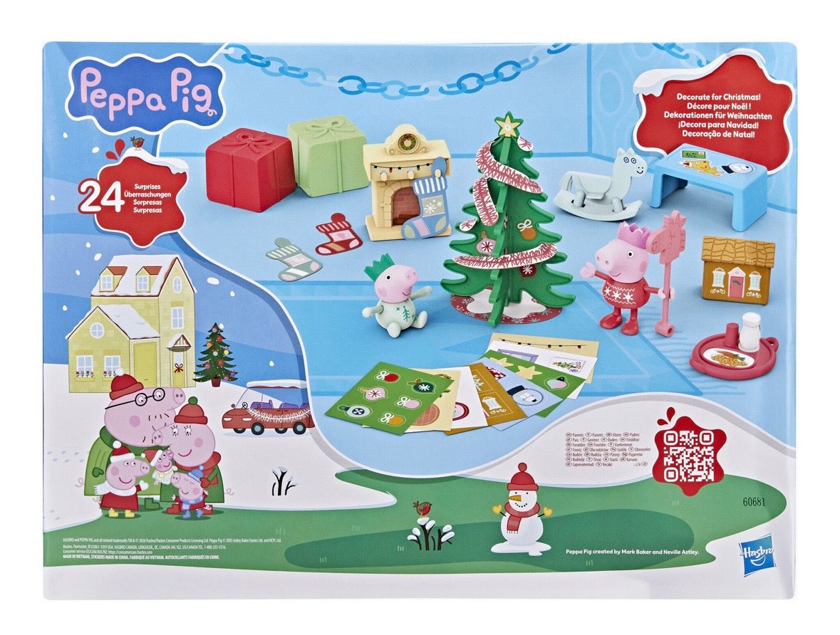 Peppa and Evie's Advent Calendar