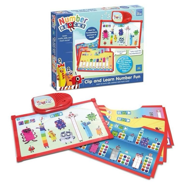 Numberblocks Clip and Learn Number Fun