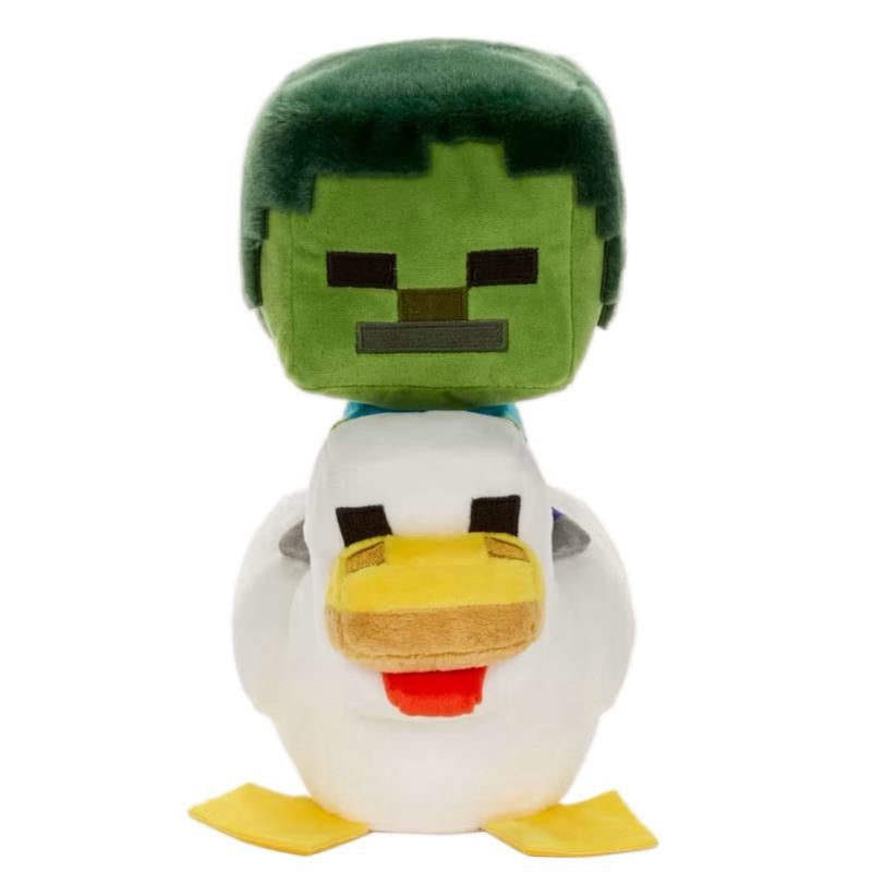 Minecraft Zombie Chicken Jockey Soft Toy
