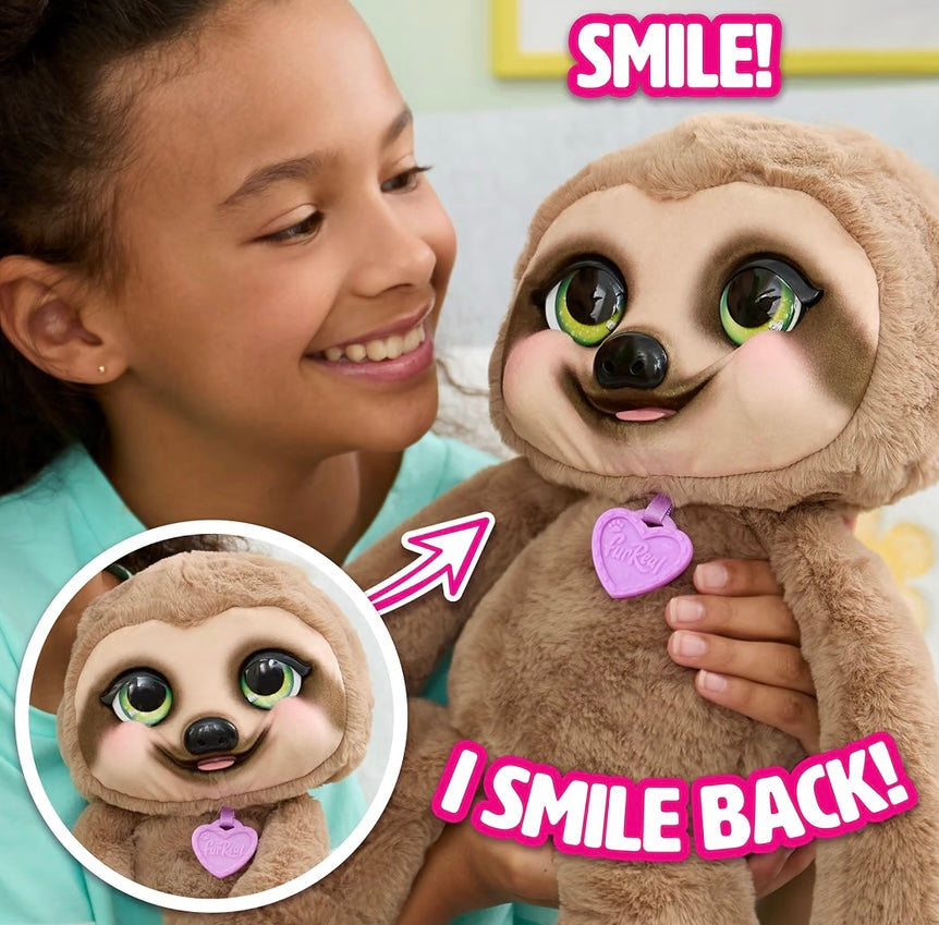 Snuggles The Smiling Sloth Fur Real