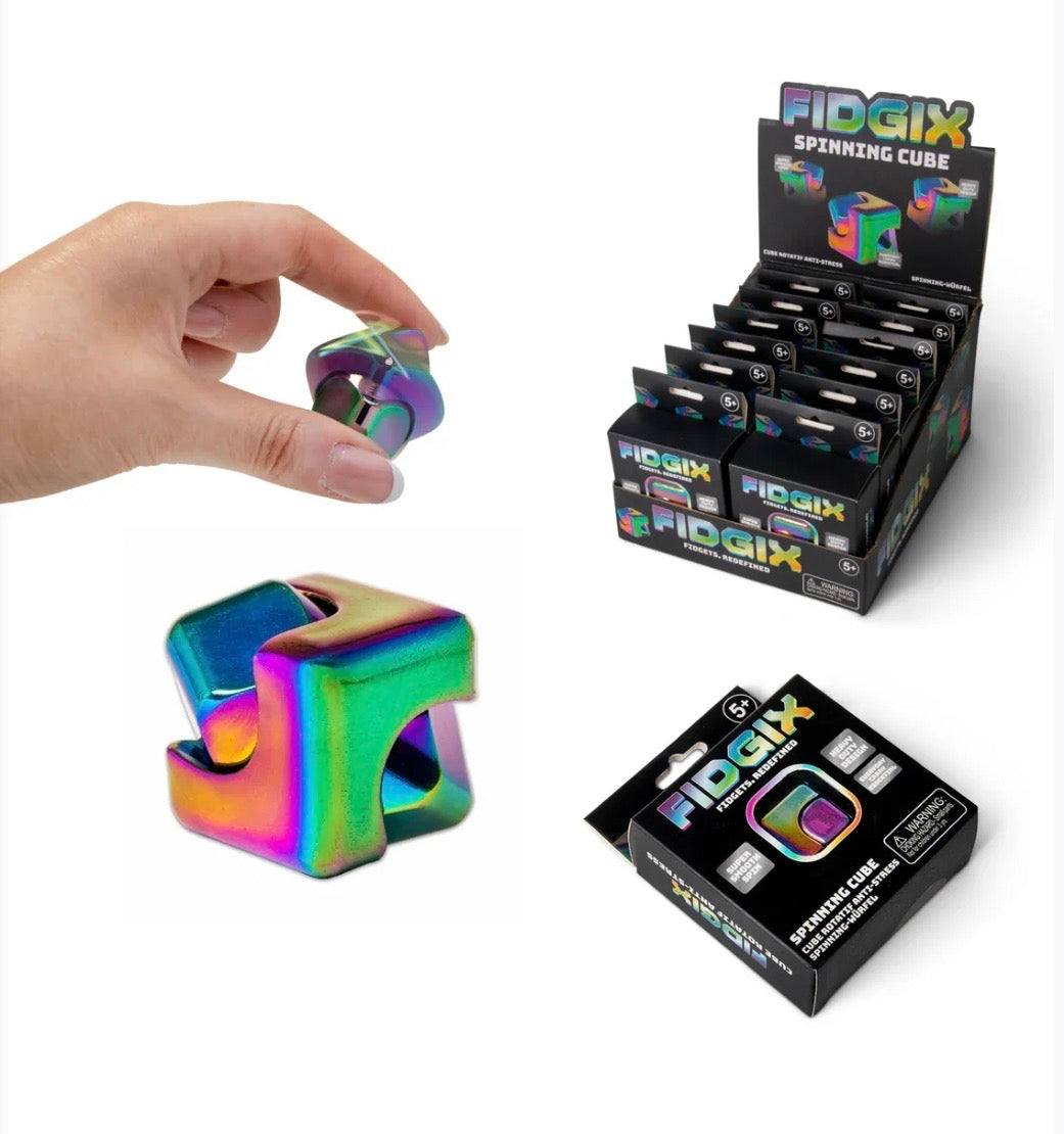 Fidgix Spinning Cube