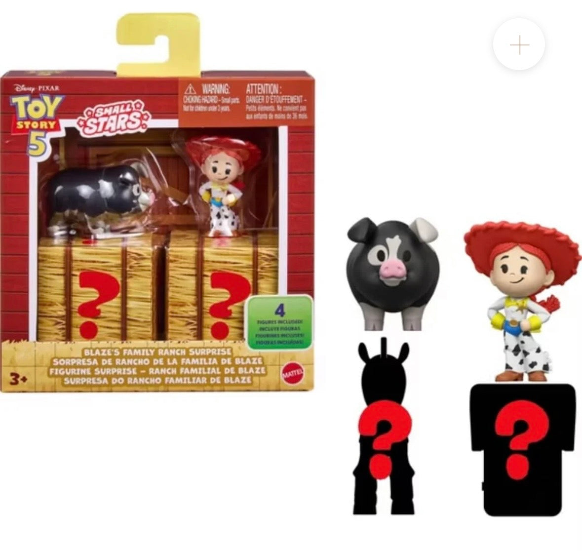 Toy Story 5 Ranch Small Stars 4 Figure Pack. One pack supplied