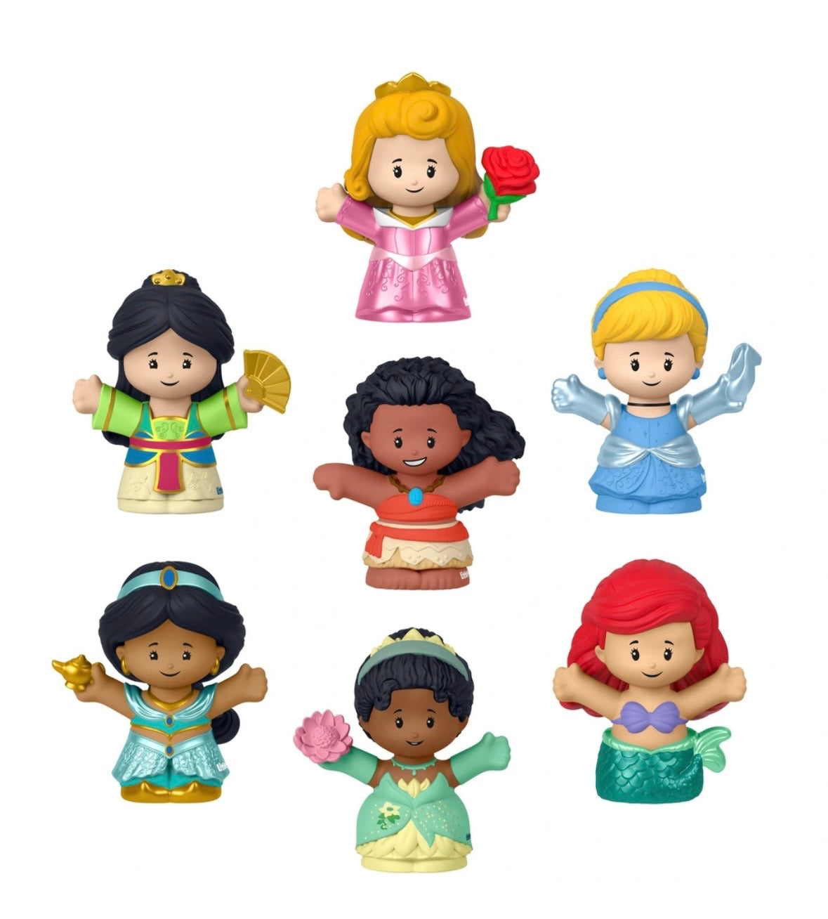 Fisher-Price Little People Disney Princess Figures 7 Pack