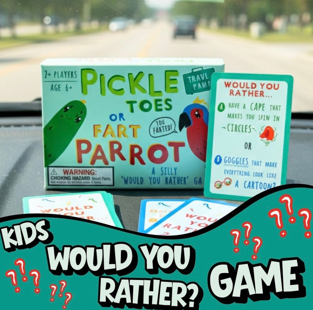 Pickle Toes or Fart Parrot - Would You Rather Game