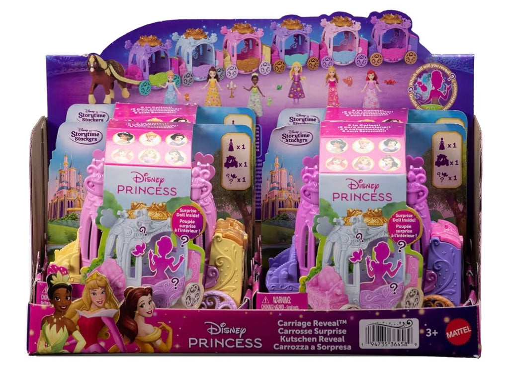 Disney Princess Carriage Reveal Playset Storytime Stackers (Styles Vary)