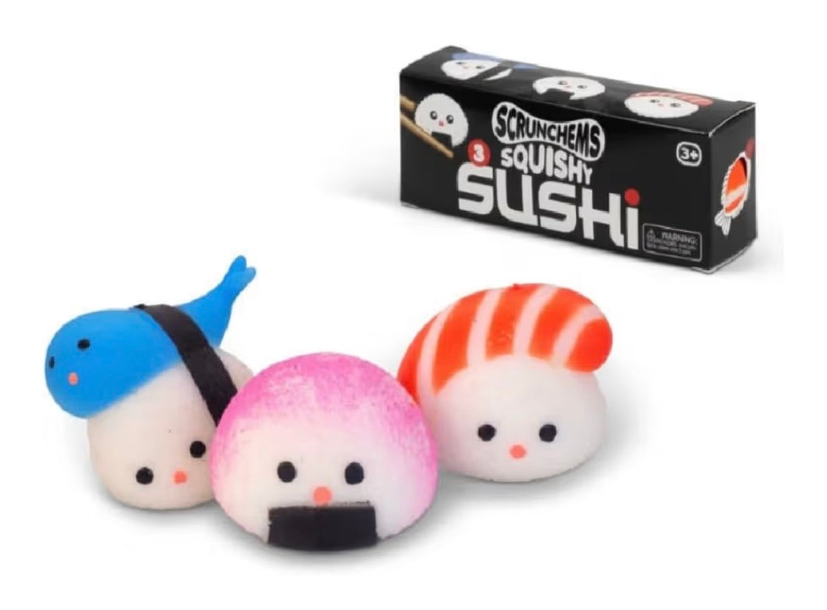 Scrunchems Squishy Sushi 3 Pack