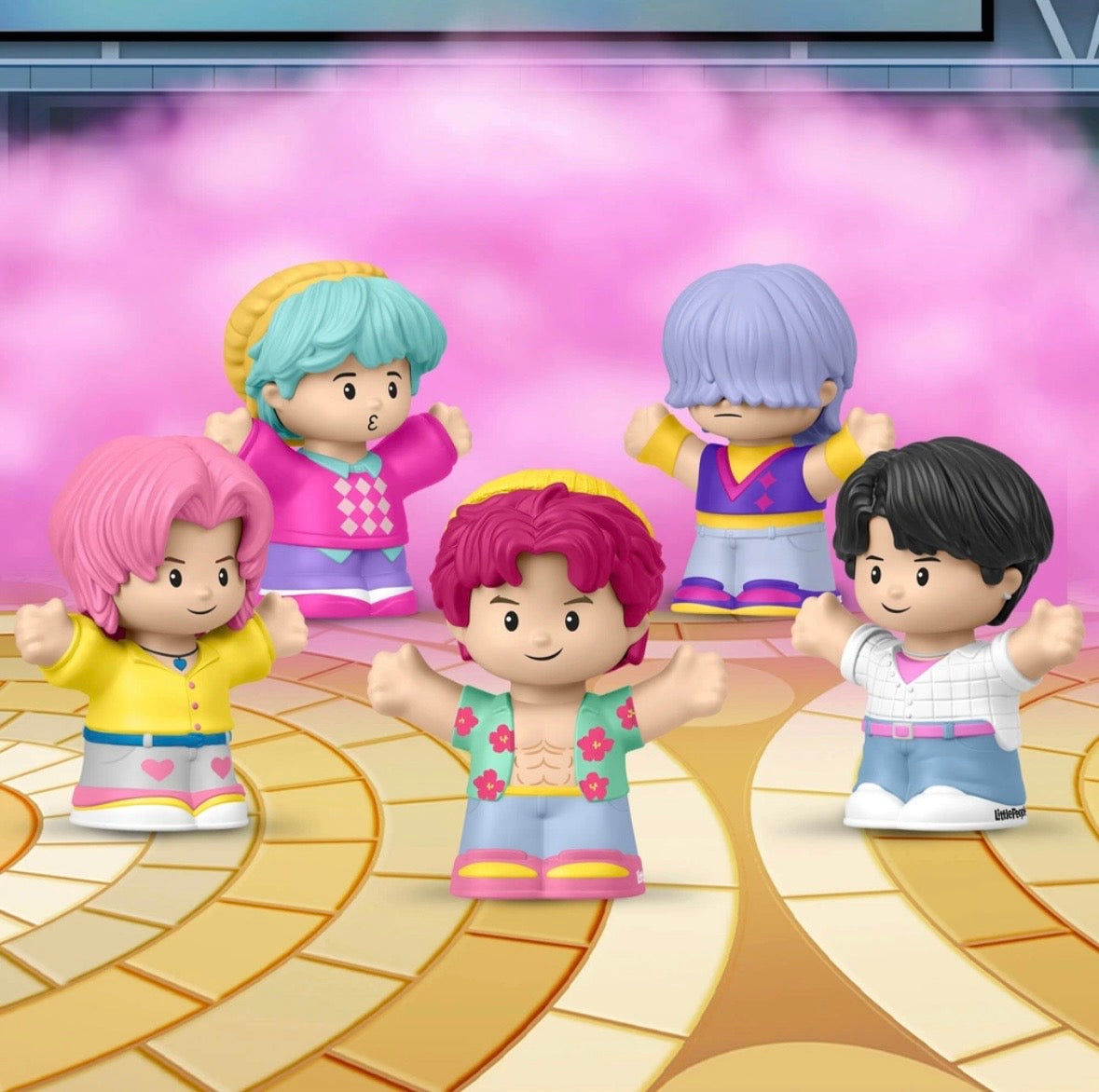 Fisher Price Little People Collector Set:  KPop Demon Hunters Saja Boys