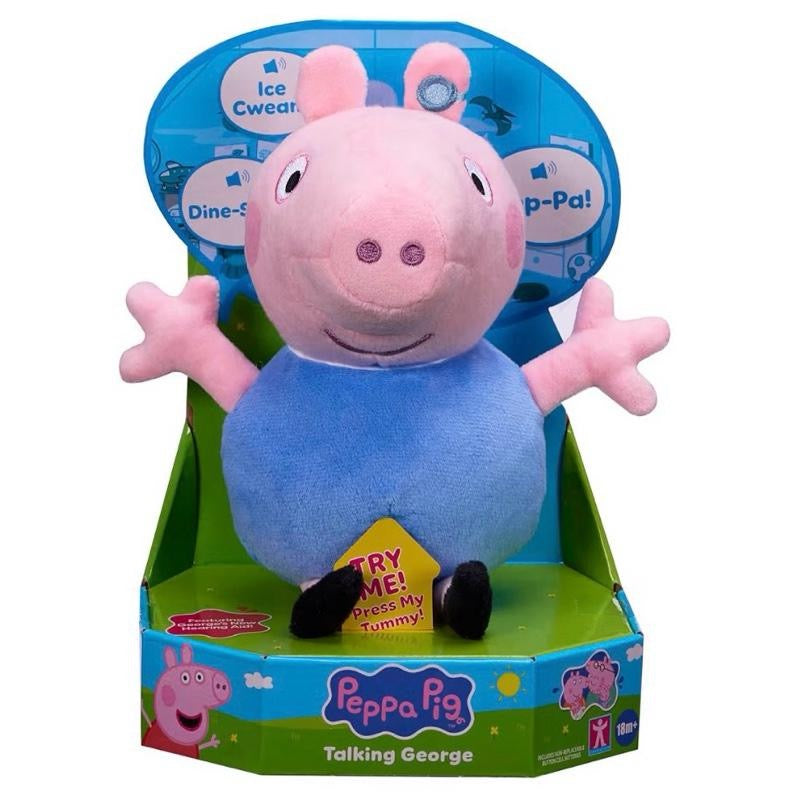 Peppa Pig Talking George Soft Toy