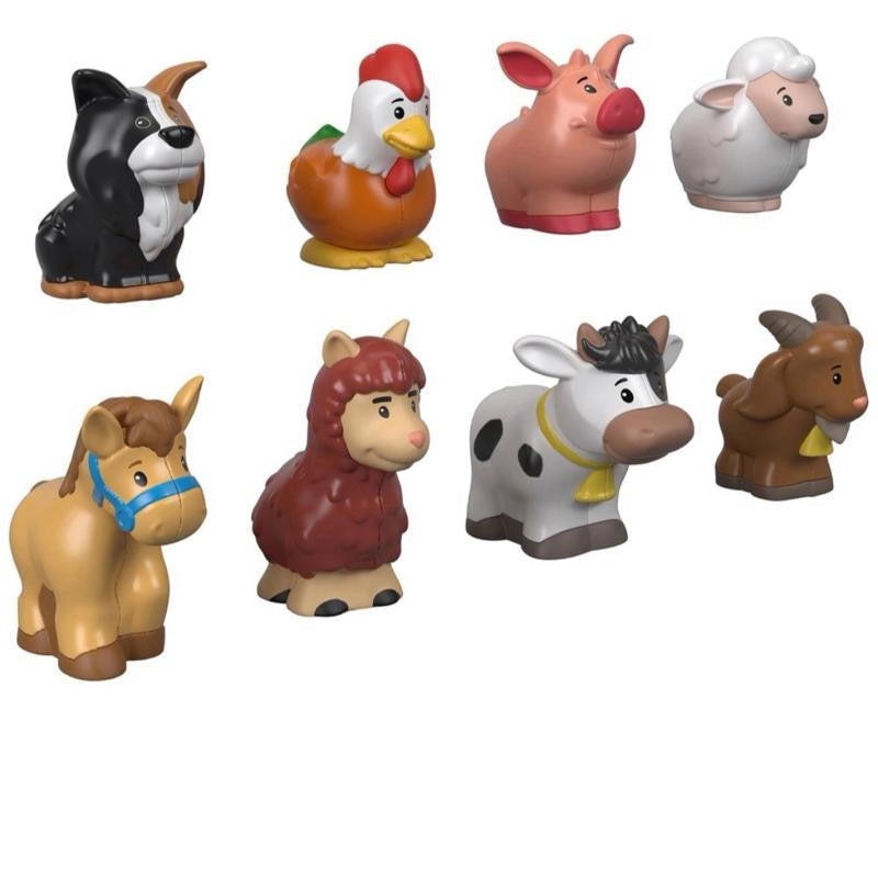 Fisher-Price Little People Farm Animal Figures 8 Pack.