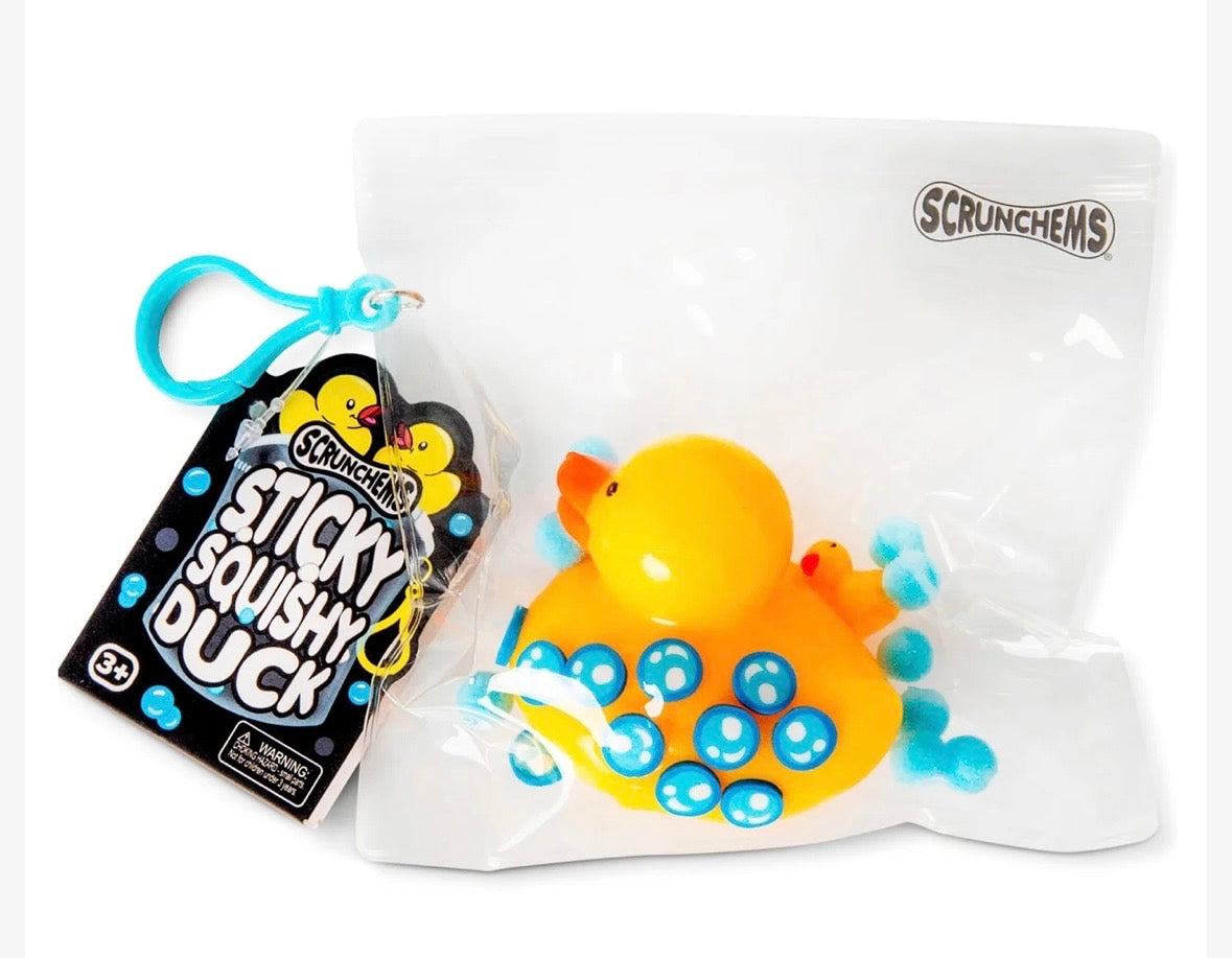 Scrunchems Sticky Squishy Duck