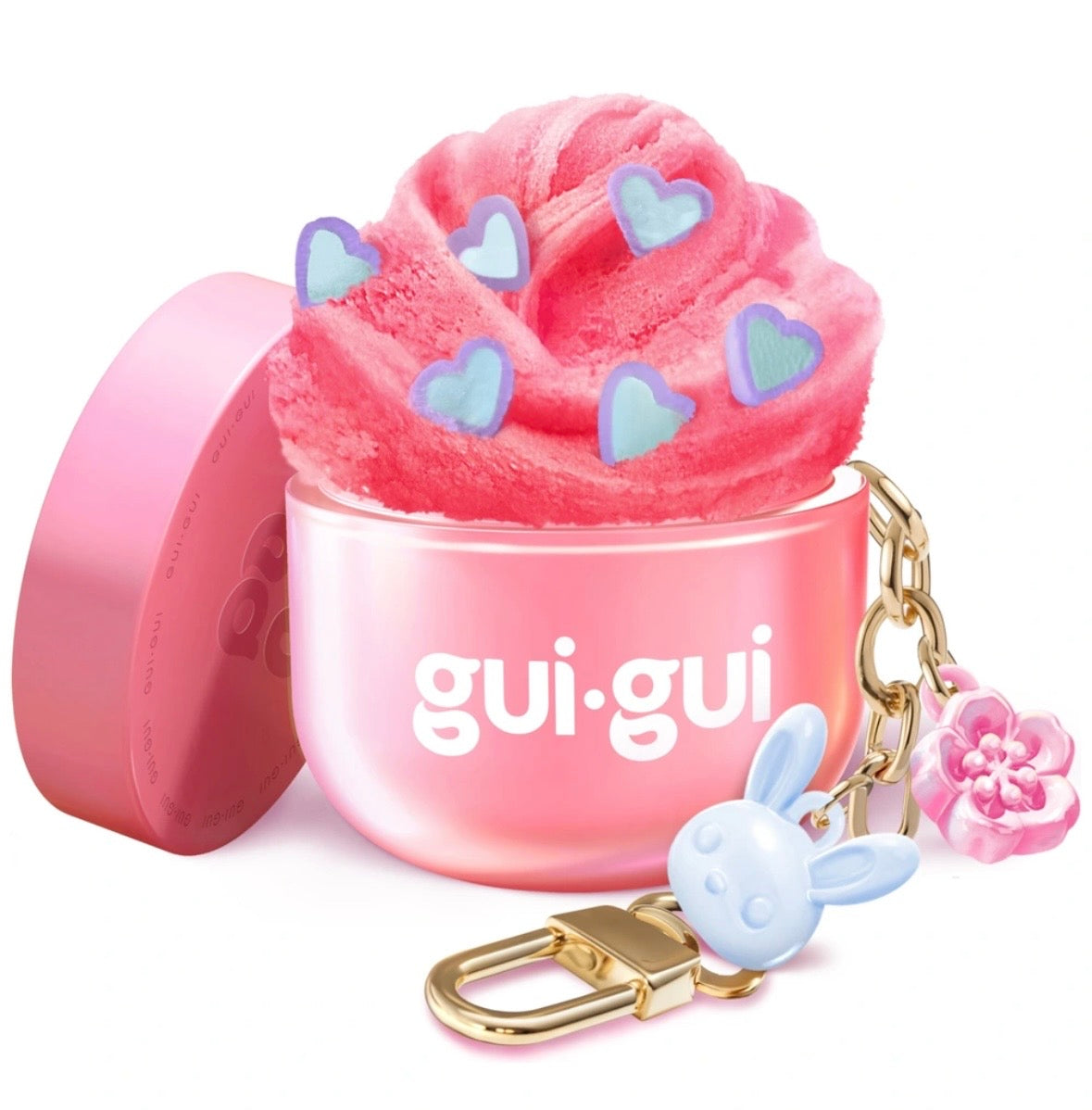 Gui Gui Mini Jar Beautify Your Slime Keyring Assortment