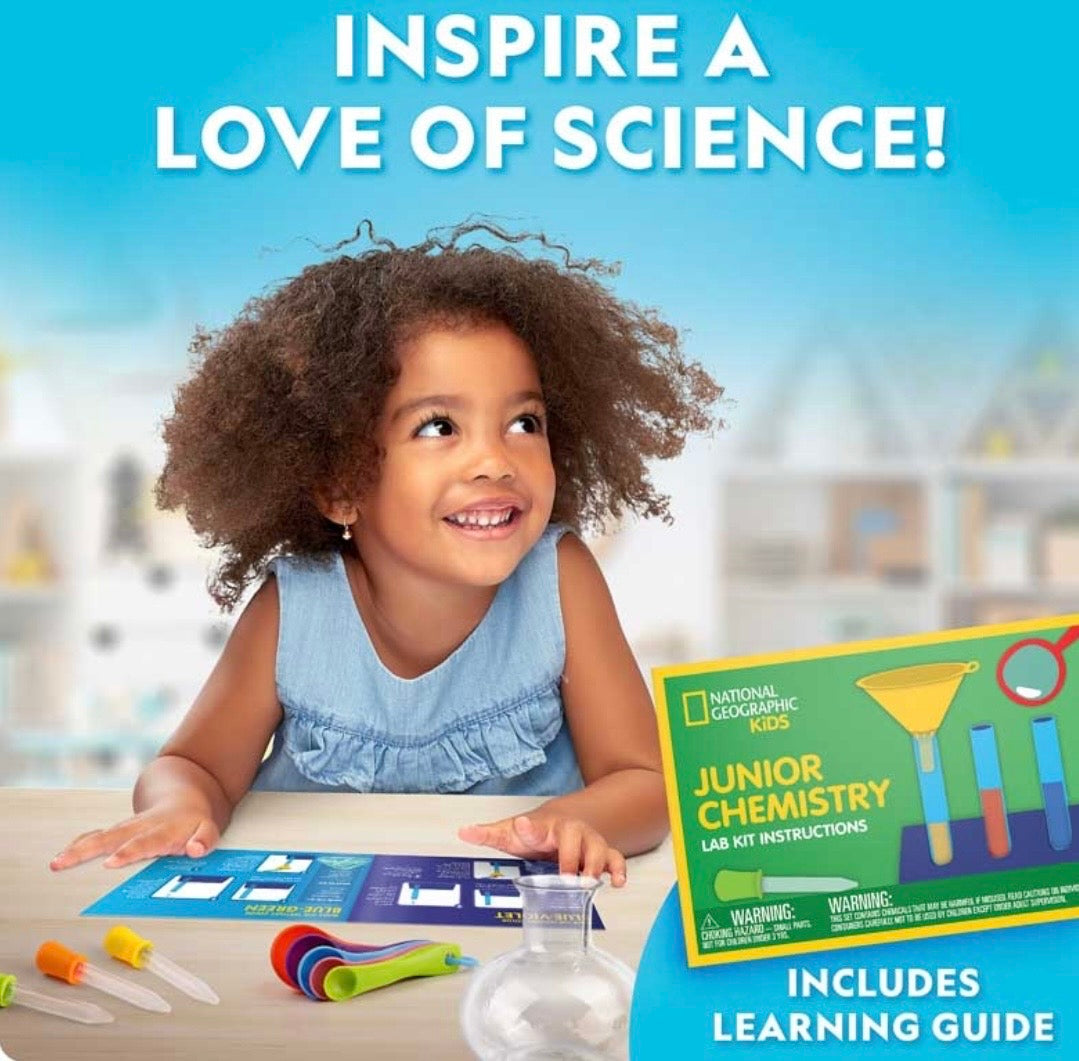 NATIONAL GEOGRAPHIC Kids Junior Chemistry Lab Kit