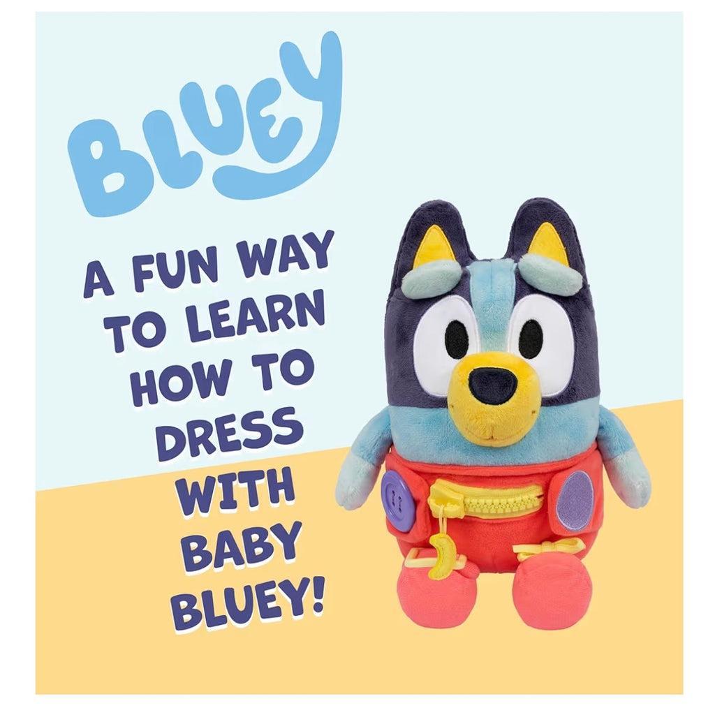Bluey S13 Dress & Play Baby Bluey 10" Plush Toy