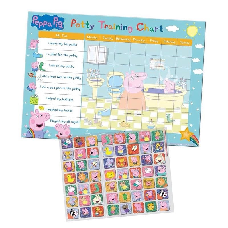 Peppa Pig Reward Charts with Stickers . Each Sold Separately