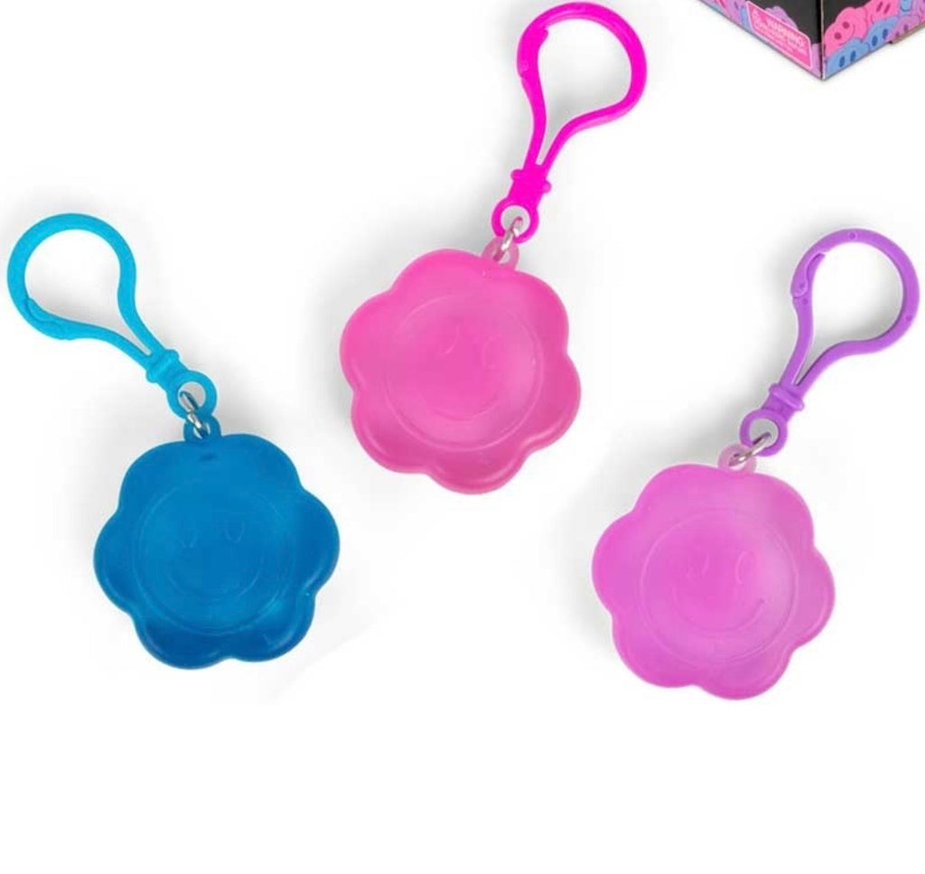 Scrunchems Flower Power Squishy Keychain. One supplied / Colour picked at random
