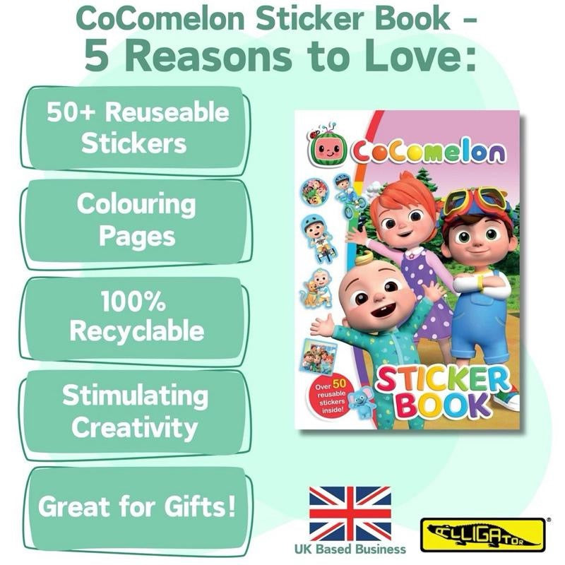 Cocomelon Sticker Book