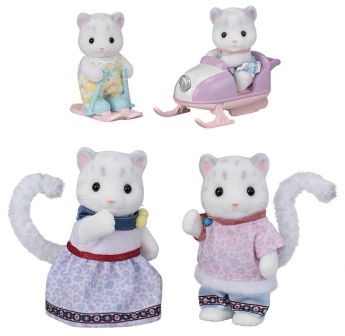Sylvanian Families - Snow Leopard Family 5814