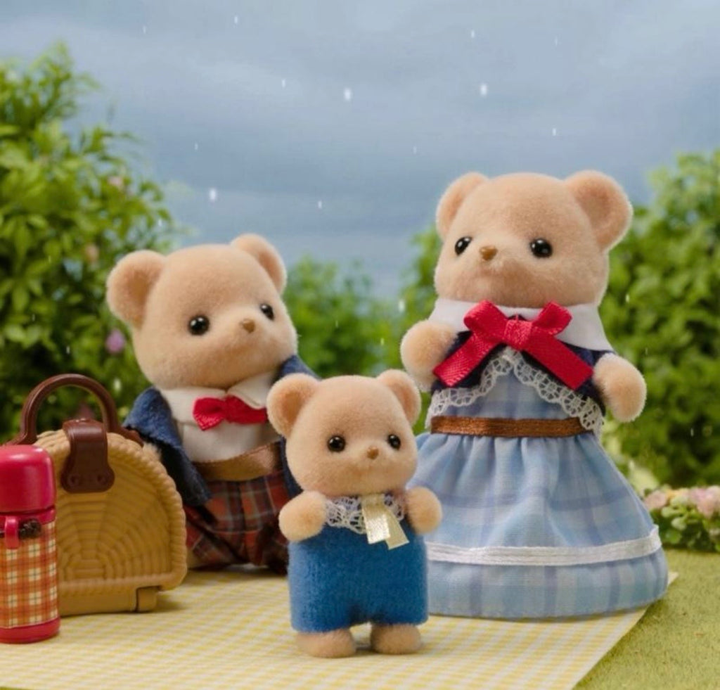 Sylvanian Families - Biscuit Bear Family 5851