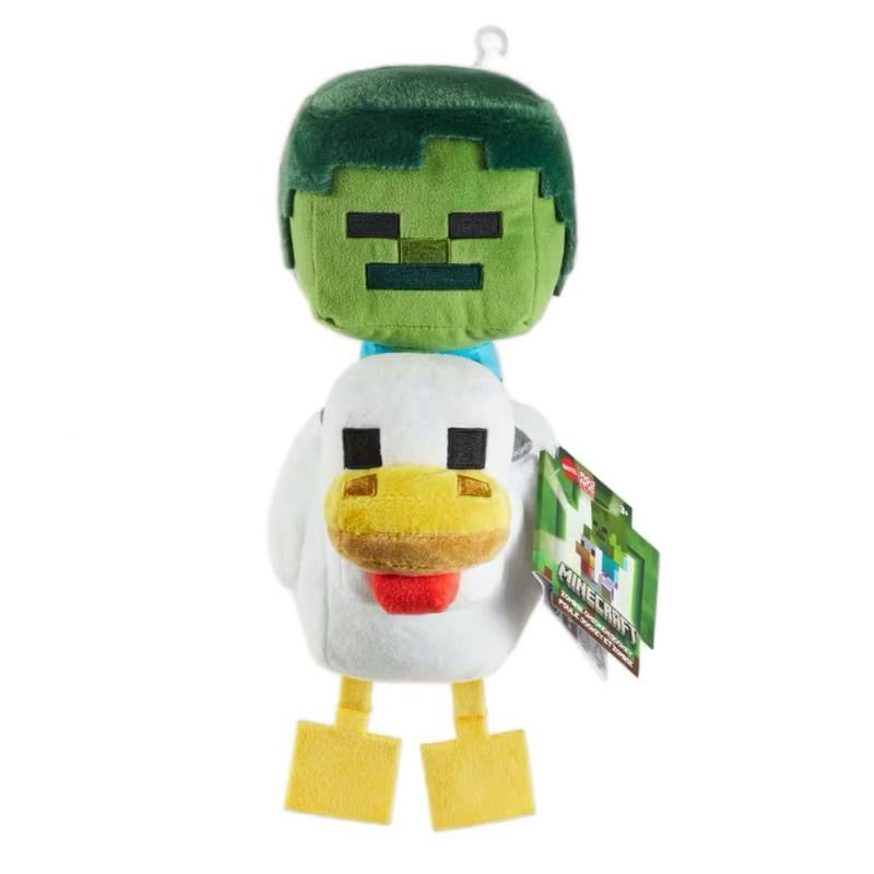 Minecraft Zombie Chicken Jockey Soft Toy
