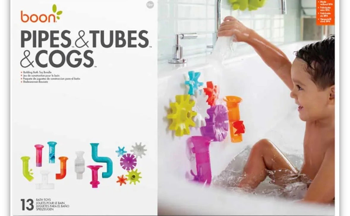 Pipes & Tubes & Cogs Bath Toy