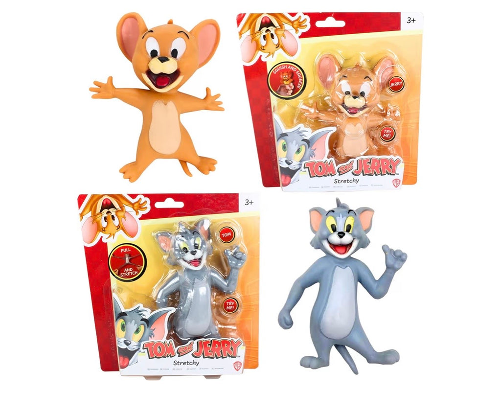 Tom & Jerry Stretchy 5” Twin Pack