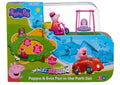 Peppa Pig Whizz Around Peppa & Evie Fun In The Park Set