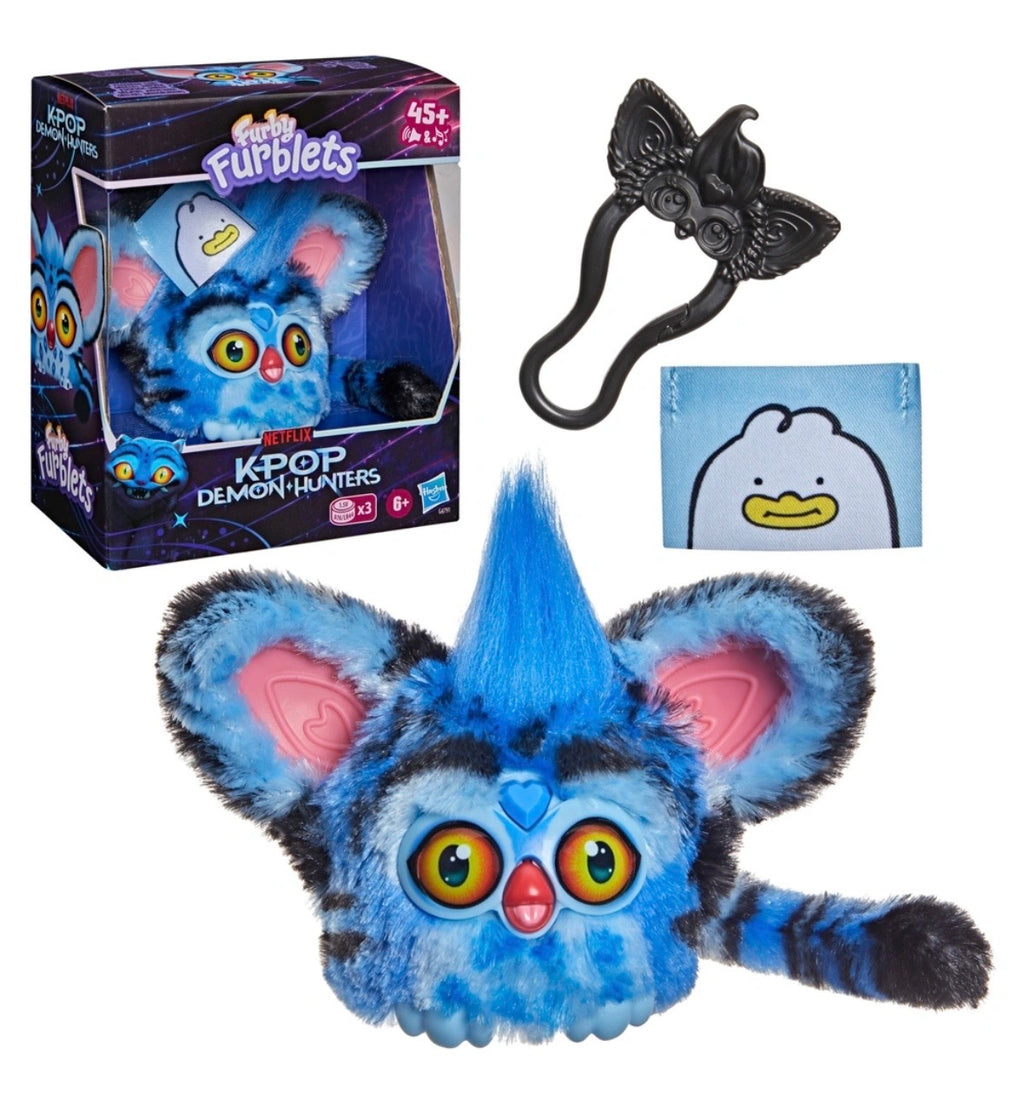 Furby Furblets Interactive Toy KPop Demon Hunters Derpy Tiger